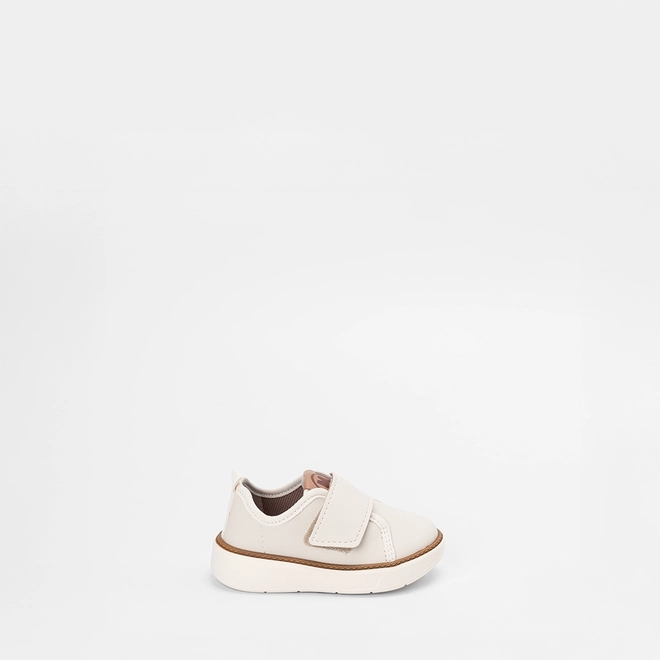 Tênis Casual Bebê Molekinho Básico Off-White