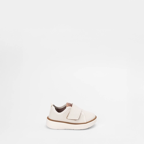 Tênis Casual Bebê Molekinho Básico Off-White