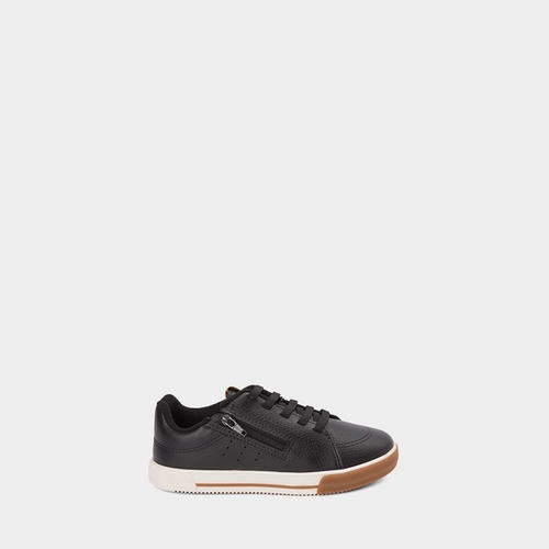 Tênis Casual Infantil Molekinho Zíper Preto