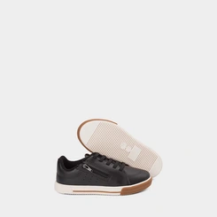 Tênis Casual Infantil Molekinho Zíper Preto