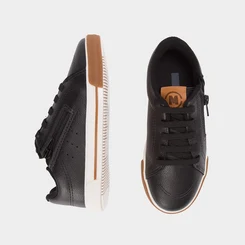 Tênis Casual Infantil Molekinho Zíper Preto