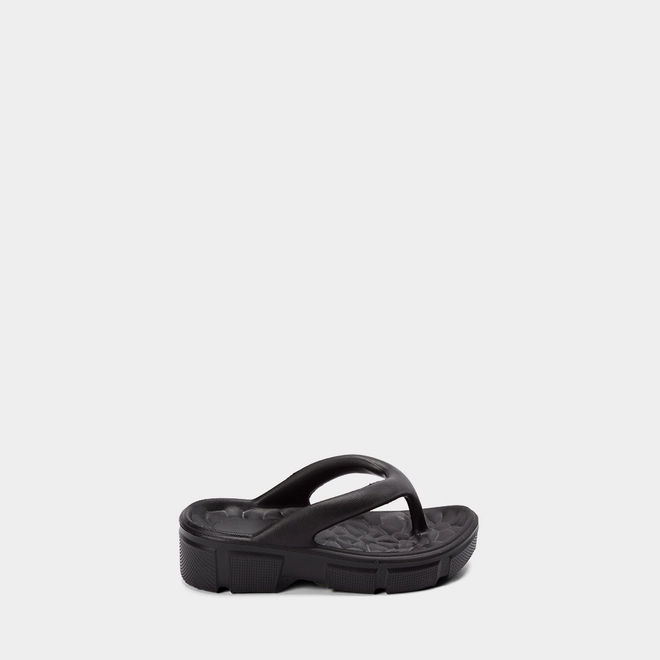 Chinelo Infantil Gabrielinha Plataforma Preto