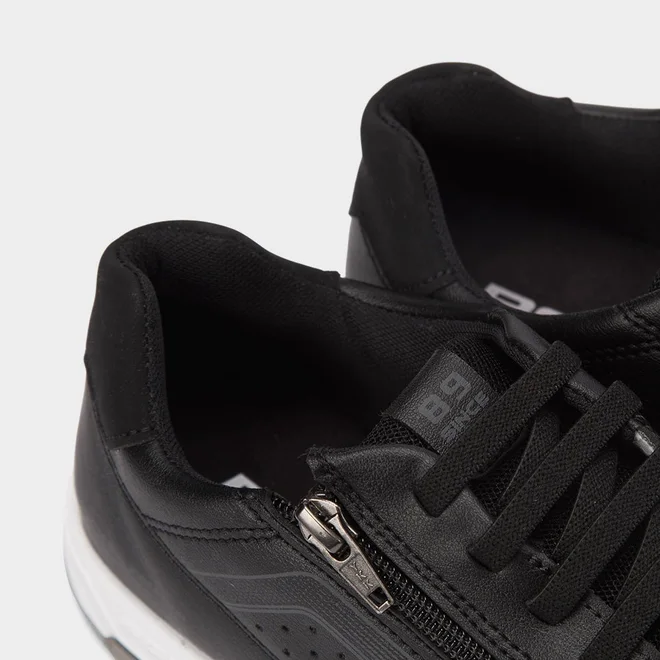 Sapatênis Masculino Pegada Zíper Preto
