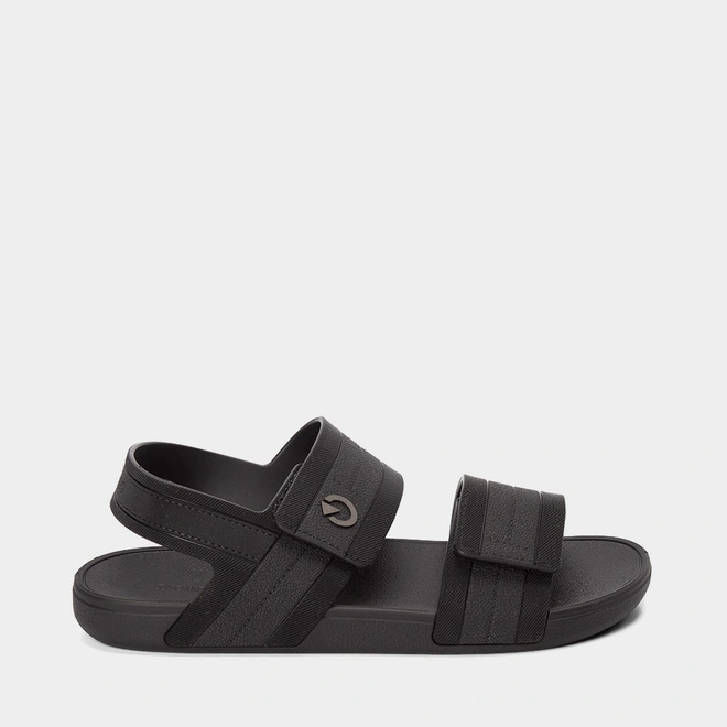 Sandália Masculina Cartago Atlanta Tiras Contato Preto