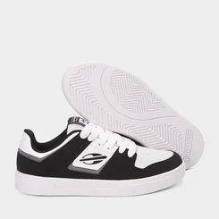 Tênis Casual Masculino Mormaii Urban Joaca Nobuck Branco & Preto