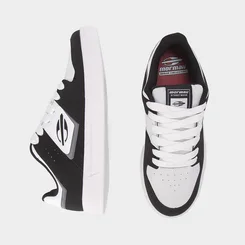 Tênis Casual Masculino Mormaii Urban Joaca Nobuck Branco & Preto