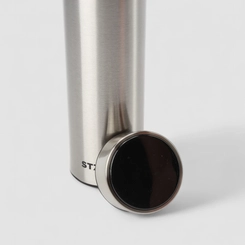 Garrafa Stz Inox 500ml Com Medidor de Temperatura Prata