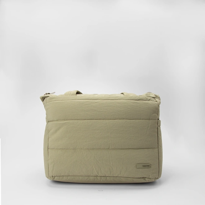 Bolsa Shopping Bag Vertus Grande Gym Bag Puffer Verde
