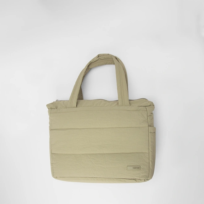 Bolsa Shopping Bag Vertus Grande Gym Bag Puffer Verde