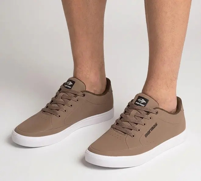 Tênis Casual Masculino Mormaii Urban Free Marrom