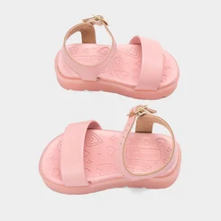 Sandália Bebê Molekinha Led Rosa