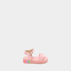 Sandália Bebê Molekinha Led Rosa