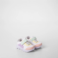 Tênis Casual Bebê Gabrielinha Jogging Contato Multicolor