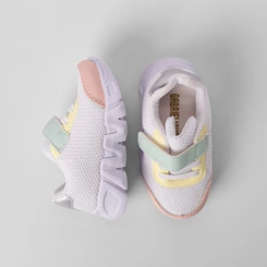 Tênis Casual Bebê Gabrielinha Jogging Contato Multicolor
