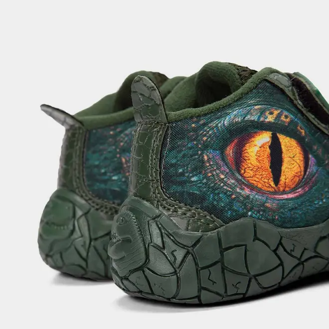 Tênis Cano Baixo Infantil Vissi Dinossauro Verde