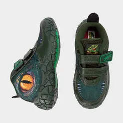 Tênis Cano Baixo Infantil Vissi Dinossauro Verde