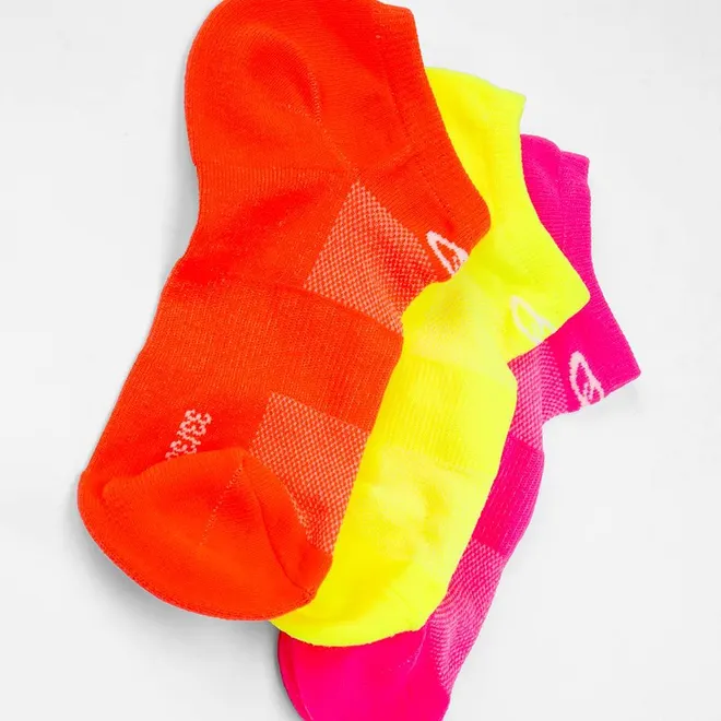 Kit Meia Cano Invisível Feminina Olympikus 3 Pares 33-38 Multicolor