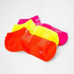 Kit Meia Cano Invisível Feminina Olympikus 3 Pares 33-38 Multicolor