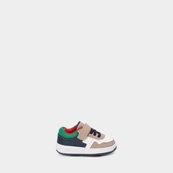 Tênis Casual Bebê Vertus Tira Contato Multicolor
