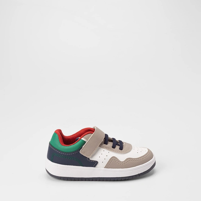 Tênis Casual Infantil Vertus Tira Contato Multicolor