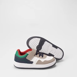Tênis Casual Infantil Vertus Tira Contato Multicolor