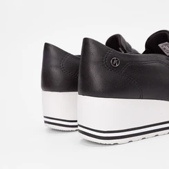 Tênis Casual Feminino Kolosh Anabela Preto