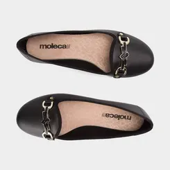 Sapatilha Feminina Moleca Bridão Preto