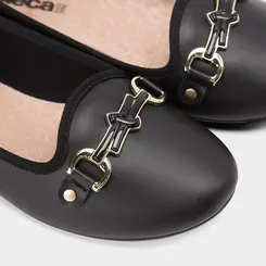 Sapatilha Feminina Moleca Bridão Preto
