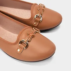 Sapatilha Feminina Moleca Bridão Caramelo