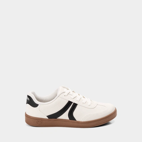 Tênis Feminino Mississippi Detalhe Recorte Branco