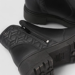 Ankle Boot Feminina Dakota Pespontos Preta