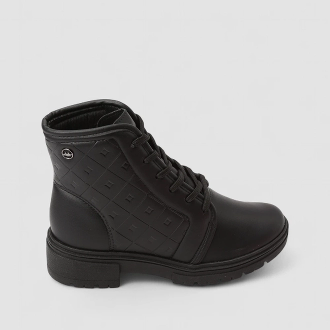Ankle Boot Feminina Dakota Pespontos Preto