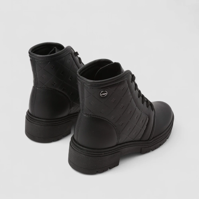 Ankle Boot Feminina Dakota Pespontos Preto