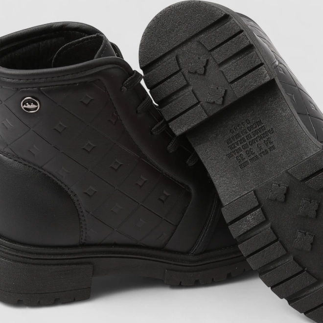 Ankle Boot Feminina Dakota Pespontos Preto