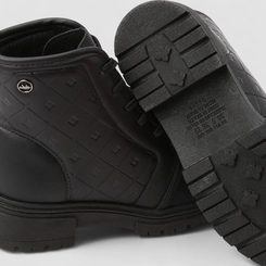Ankle Boot Feminina Dakota Pespontos Preto