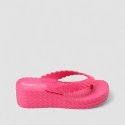 Tamanco Feminino Beira Rio Plataforma Rosa