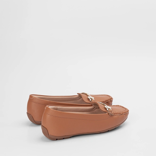 Mocassim Feminino Modare Ultraconforto Detalhe Bridão Caramelo
