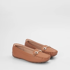 Mocassim Feminino Modare Ultraconforto Detalhe Bridão Caramelo