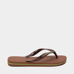 Chinelo Unissex Havaianas Brasil Original Marrom