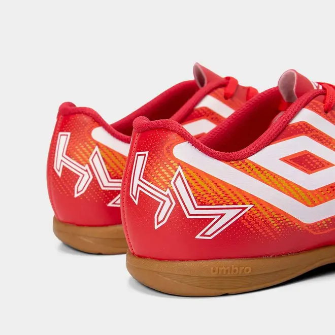 Chuteira Infantil Umbro Heatmap Vermelho