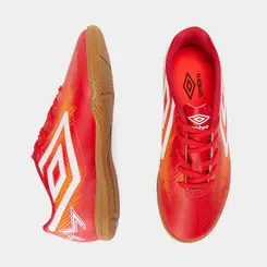 Chuteira Infantil Umbro Heatmap Vermelho