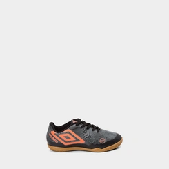Chuteira Infantil Umbro Orbit Society Preto & Laranja