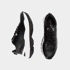 Tênis Via Marte Chunky Detalhe Aplicação Preto