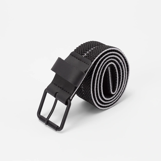Cinto Masculino Woche Ajustável Em Elástico Preto