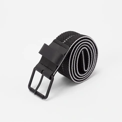 Cinto Masculino Woche Ajustável Em Elástico Preto