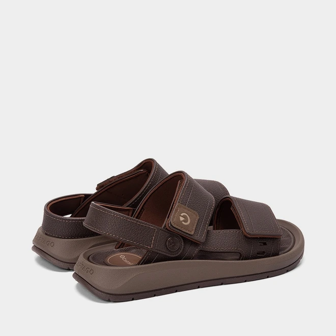 Sandália Masculina Cartago Santorini VIII Marrom