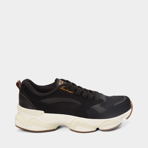 Tênis Casual Masculino Logus Sneaker Stride Preto