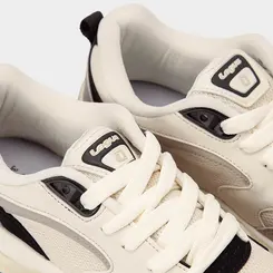 Tênis Chunky Masculino Logus Sneaker Stride Off White & Cinza