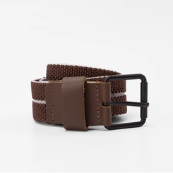 Cinto Masculino Woche Ajustável Em Elástico Marrom