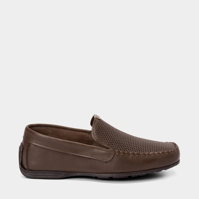 Mocassim Masculino Pegada Confort Original Couro Marrom